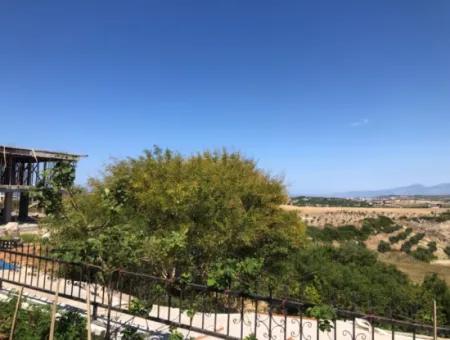 Didim Hisarda, 220 M2, 3 In 1 Maisonette Mit Meerblick Zum Verkauf Oder Zur Rodung Mit Grundstück