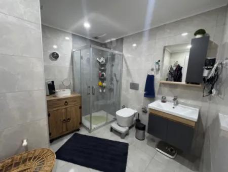 Fethiye Foça Calisda 680M2 Grundstück Mit Null Schwimmbad 160M2, 4 In 1 Dach Duplex Zum Verkauf