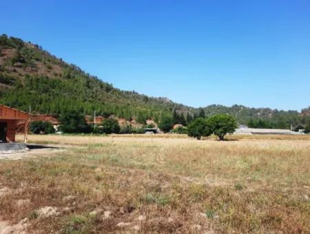 454 M2 Freistehendes Grundstück Mit Eigentumsurkunde Zum Verkauf In Dalaman Karacaağaç