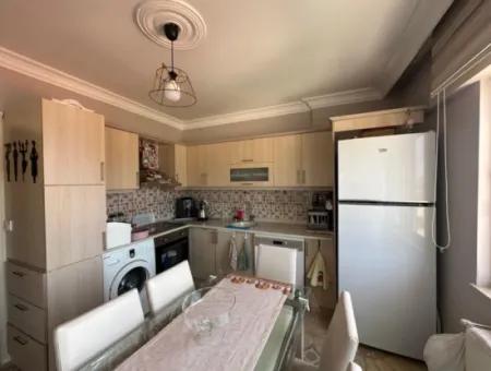 2 1 Wohnung Mit Fassade Im 5. Stock Zum Verkauf In Ortaca