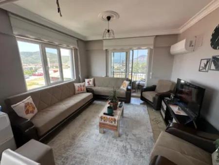 2 1 Wohnung Mit Fassade Im 5. Stock Zum Verkauf In Ortaca