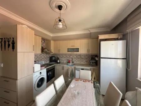 2 1 Wohnung Mit Fassade Im 5. Stock Zum Verkauf In Ortaca