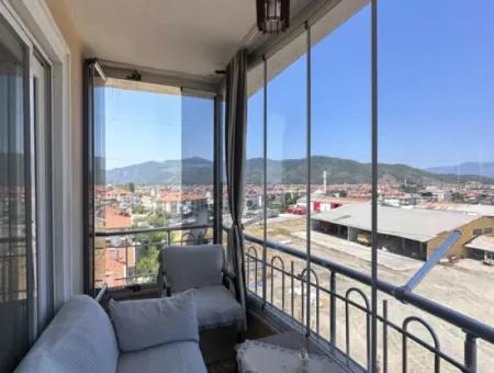 2 1 Wohnung Mit Fassade Im 5. Stock Zum Verkauf In Ortaca