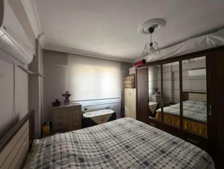 2 1 Wohnung Mit Fassade Im 5. Stock Zum Verkauf In Ortaca