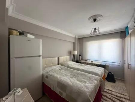 2 1 Wohnung Mit Fassade Im 5. Stock Zum Verkauf In Ortaca