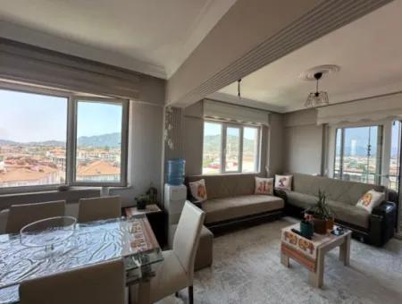 2 1 Wohnung Mit Fassade Im 5. Stock Zum Verkauf In Ortaca