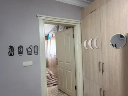 2 1 Wohnung Mit Fassade Im 5. Stock Zum Verkauf In Ortaca