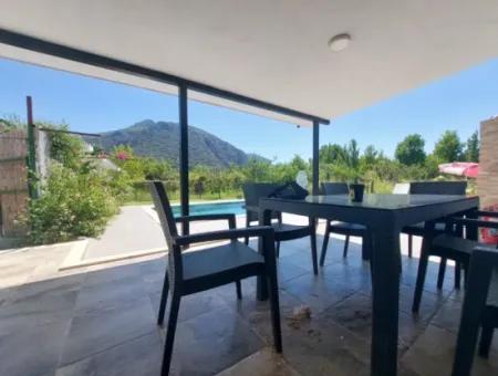 2 1 Einfamilienhaus Mit Pool Zu Vermieten In Muğla Ortaca Dalyan