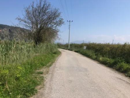 7.989 M² 150 M² Granatapfelgarten Mit Baugenehmigung Zum Verkauf In Ortaca Mergenli