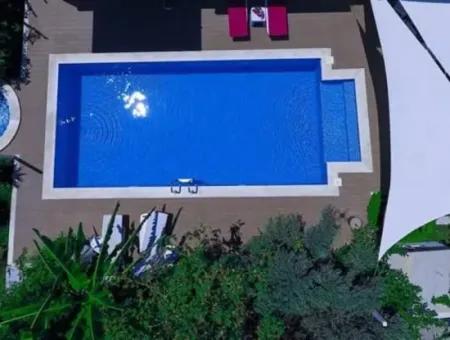120 M2, 3 1 Möblierte Villa Mit Pool In Muğla Dalyan 6 Monatsmieten