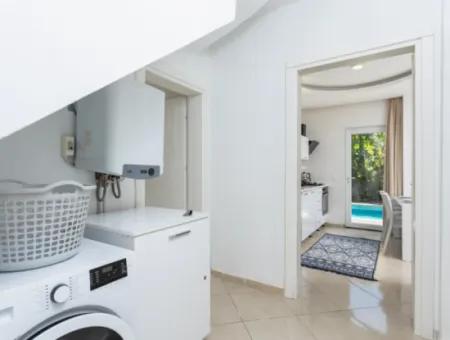 120 M2, 3 1 Möblierte Villa Mit Pool In Muğla Dalyan 6 Monatsmieten