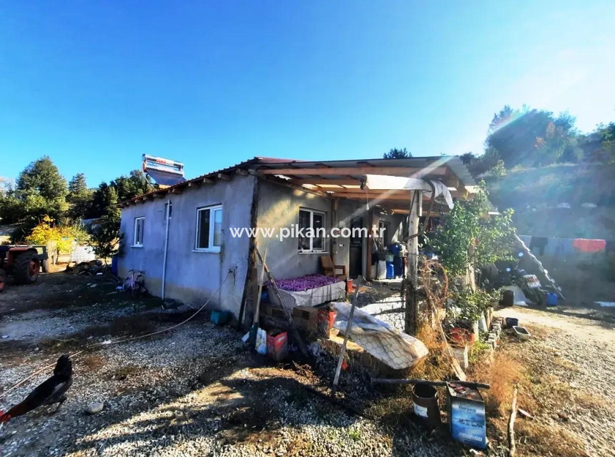 Denizli Çameli Kizilyaka Butterfly Land And Village House With Dog View For Sale