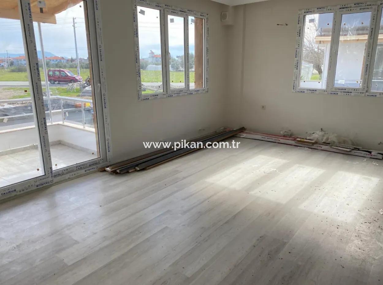Ortaca Karaburun 90 M2 2 1 Zero Ground Floor Apartment