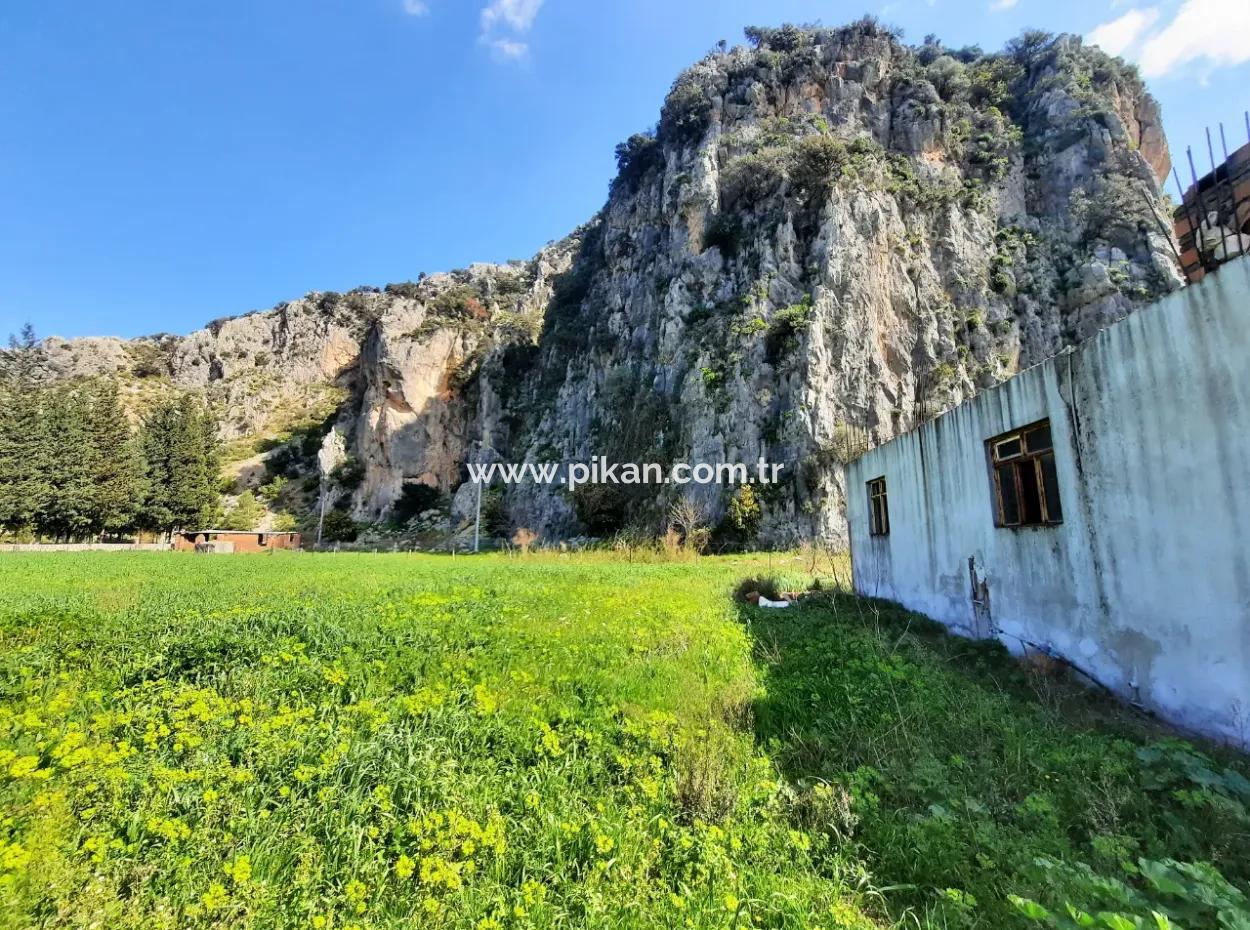 Mugla Dalyan 3500 M2 Land 120 M2 Single Storey Detached House For Sale