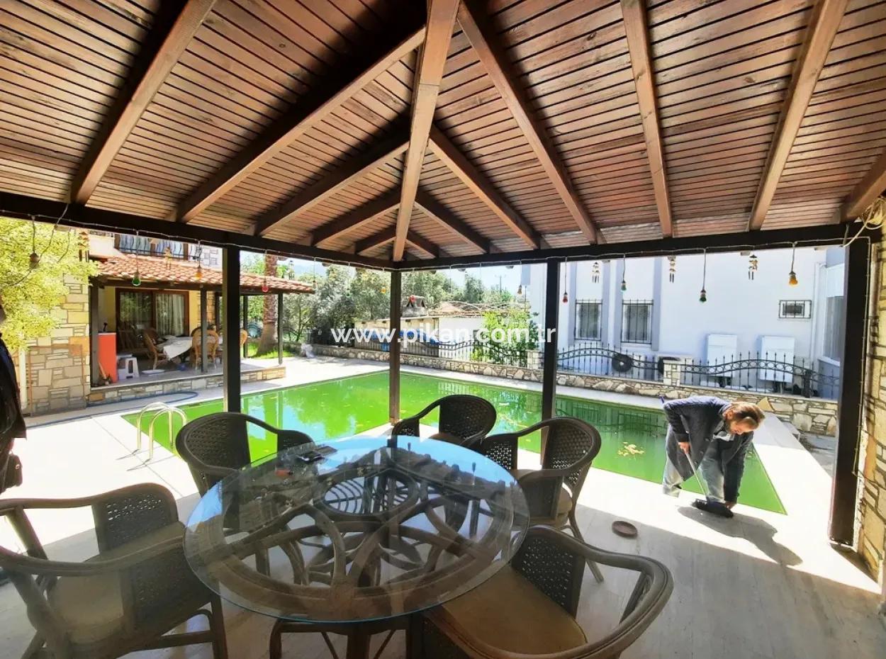 2 Duplex Villas Furnished In Mugla Dalyan Center For Annual Rent