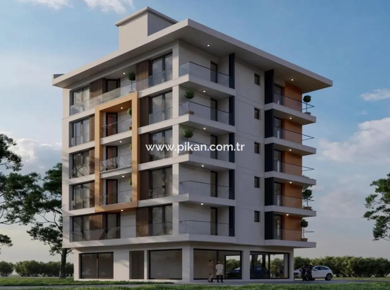 2+ 1 Zero Apartments For Sale With Façade On Mugla Ortacada Dalyan Road