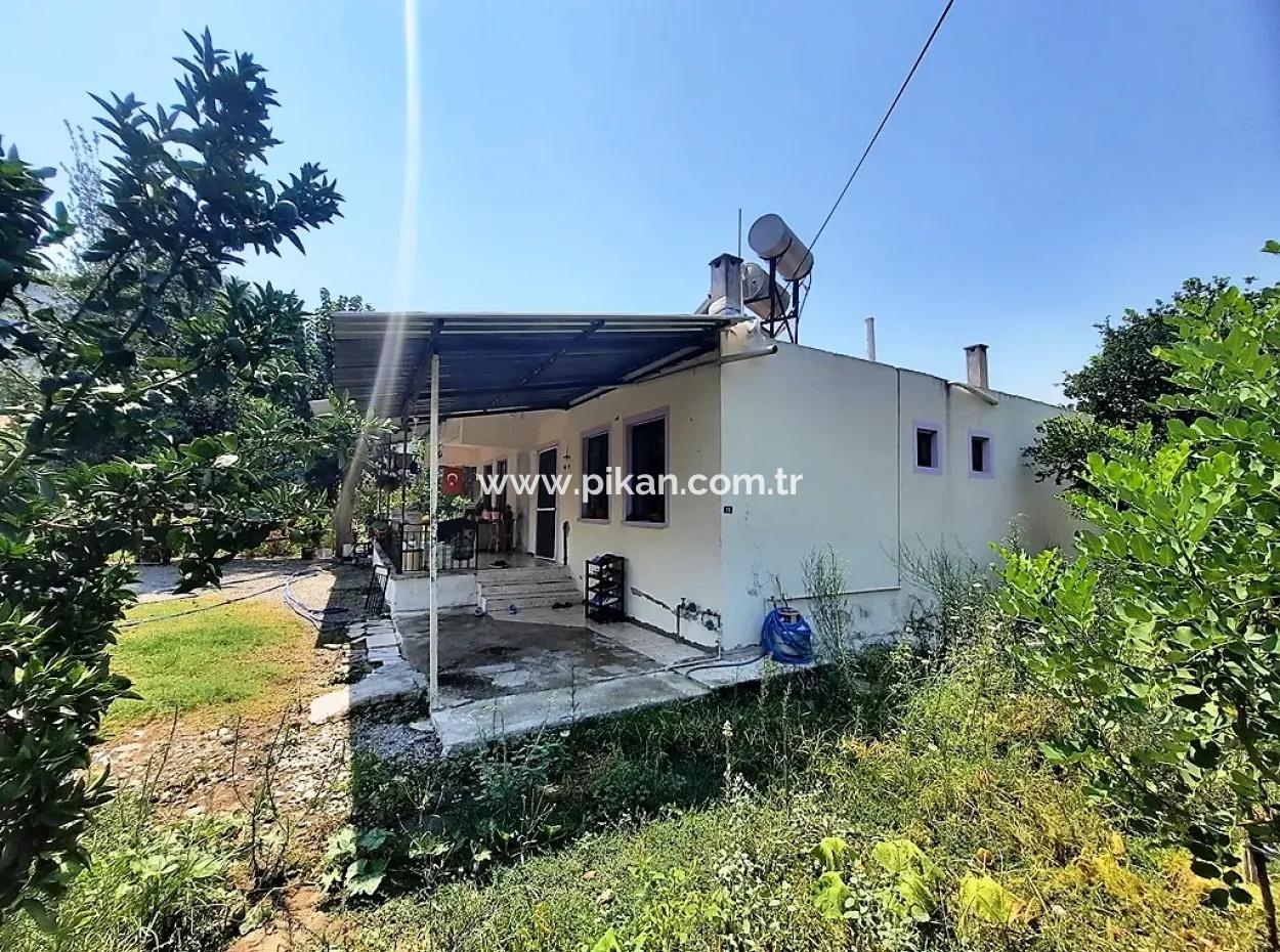 Mugla Ortaca Dalyan 1534 M2 Land Single-Storey Detached House For Sale