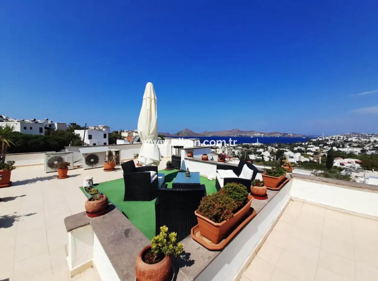 2+ 1 Mortgage Apartments With Sea View In Yalikavak For Sale