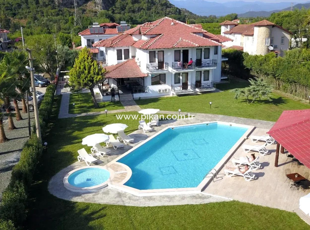 Well Maintained Boutique Hotel On 1500 M2 Plot For Sale In Mugla Dalyan