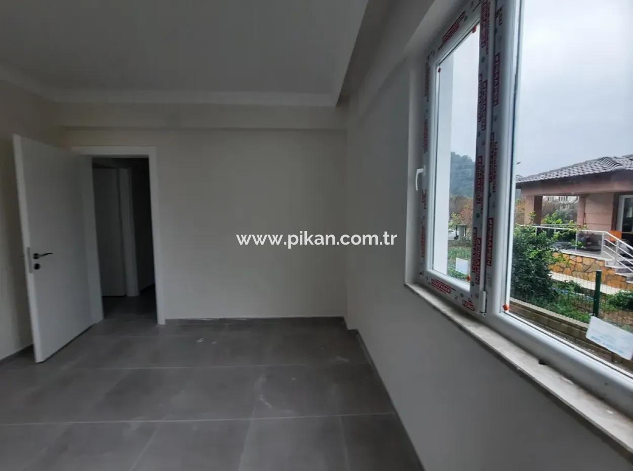 Ortaca Çaylı Underfloor Heated Zero Ground Floor Apartment For Urgent Sale