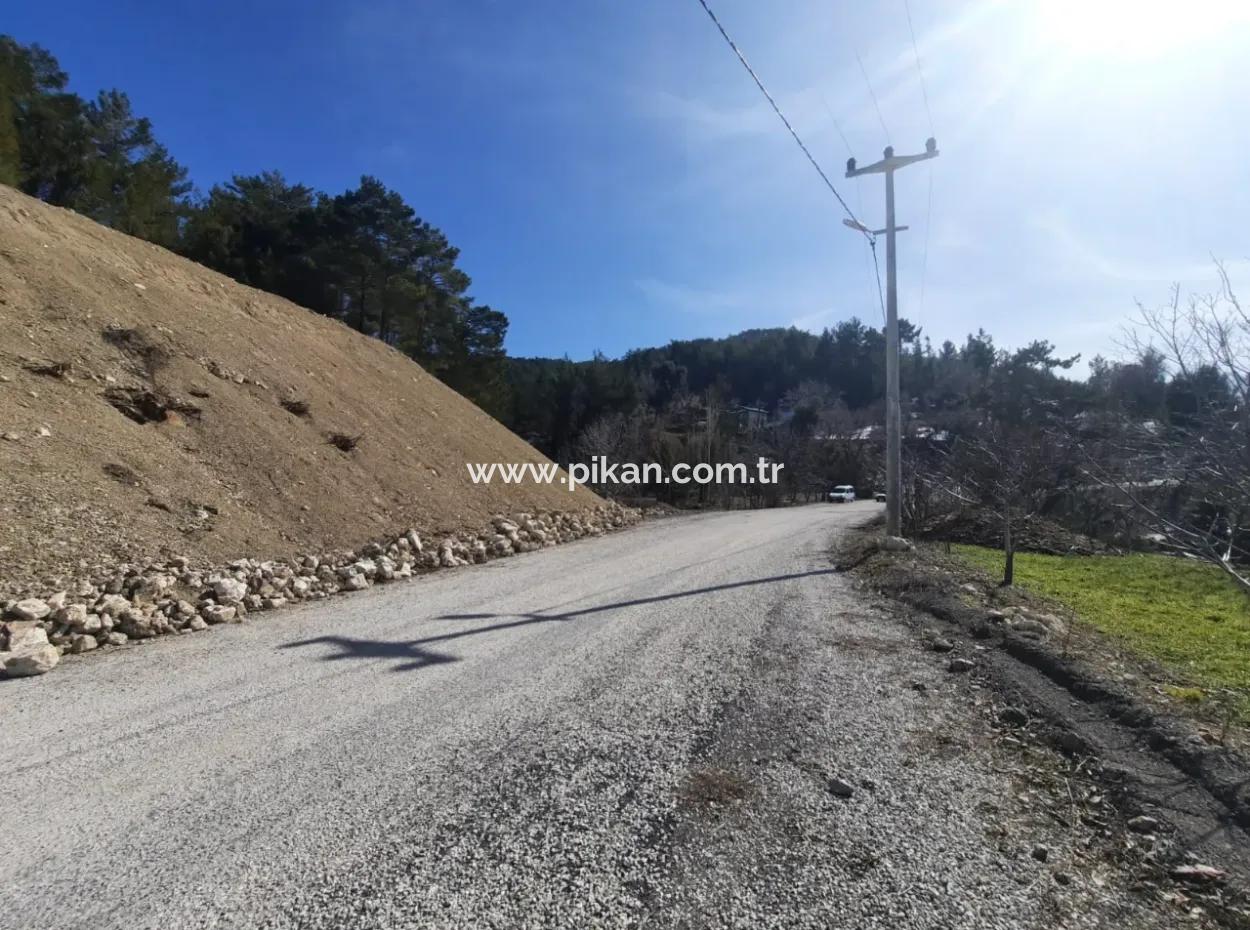 1400 M2 Detached Land For Sale In Çameli Gökçeyaka