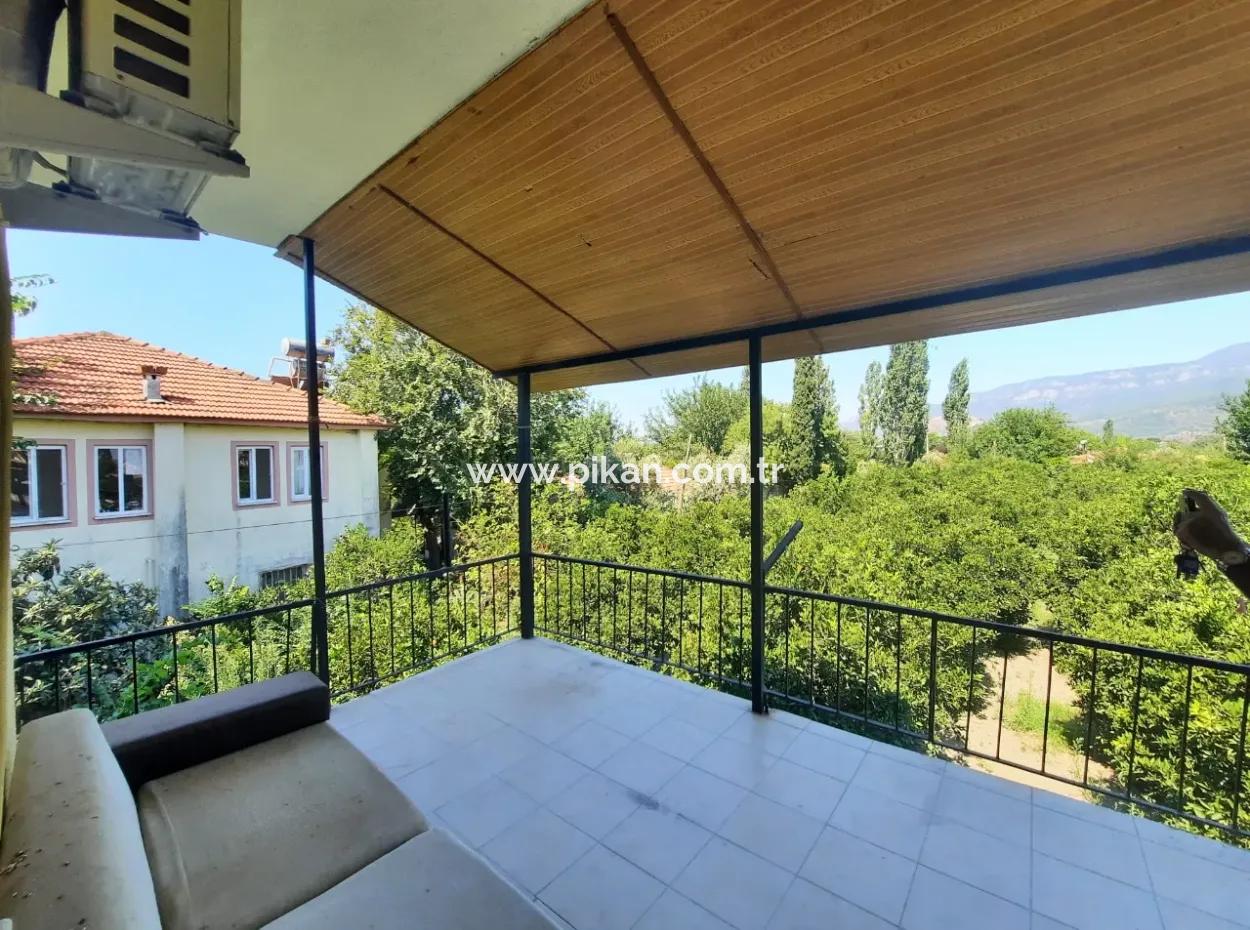Muğla, Ortaca Dalyanda 2Nd Floor Of 2-Storey House In Detached Garden For Rent