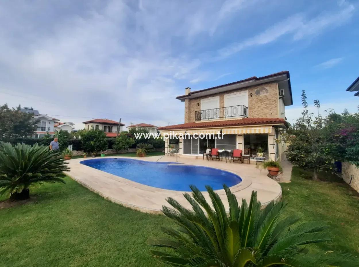 Luxury Detached 4 1 Villa With Swimming Pool In Mugla Dalyan For Sale