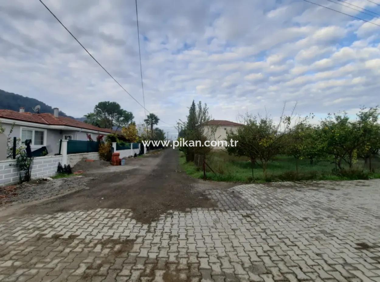 600 M2 Of 1 500 M2 Land In Ortaca Okçular Is For Sale