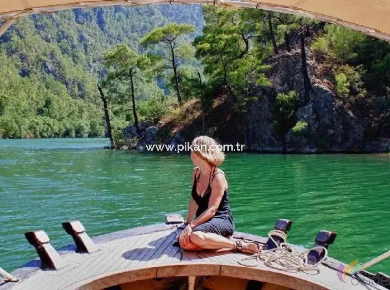 1.000 M2 Land In Nature With Dam View In Muğla Dalaman For Sale.