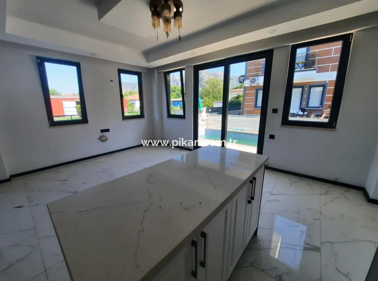 Duplex With Detached Swimming Pool In Muğla Dalyan Complex For Sale