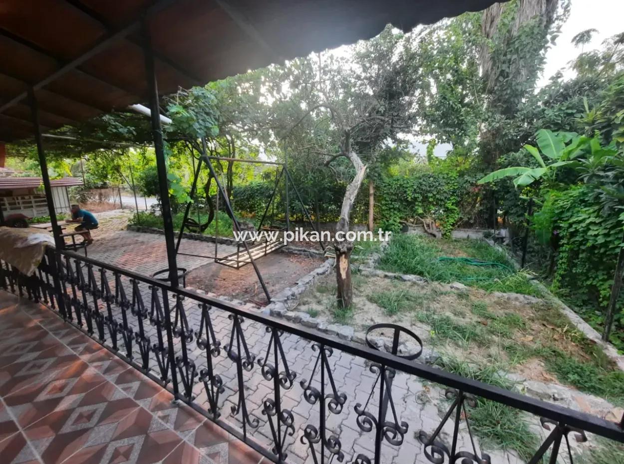 Muğla Ortaca Yeşilyurtda 2.000 M2 Detached Land Furnished 3 1 Duplex For Rent 