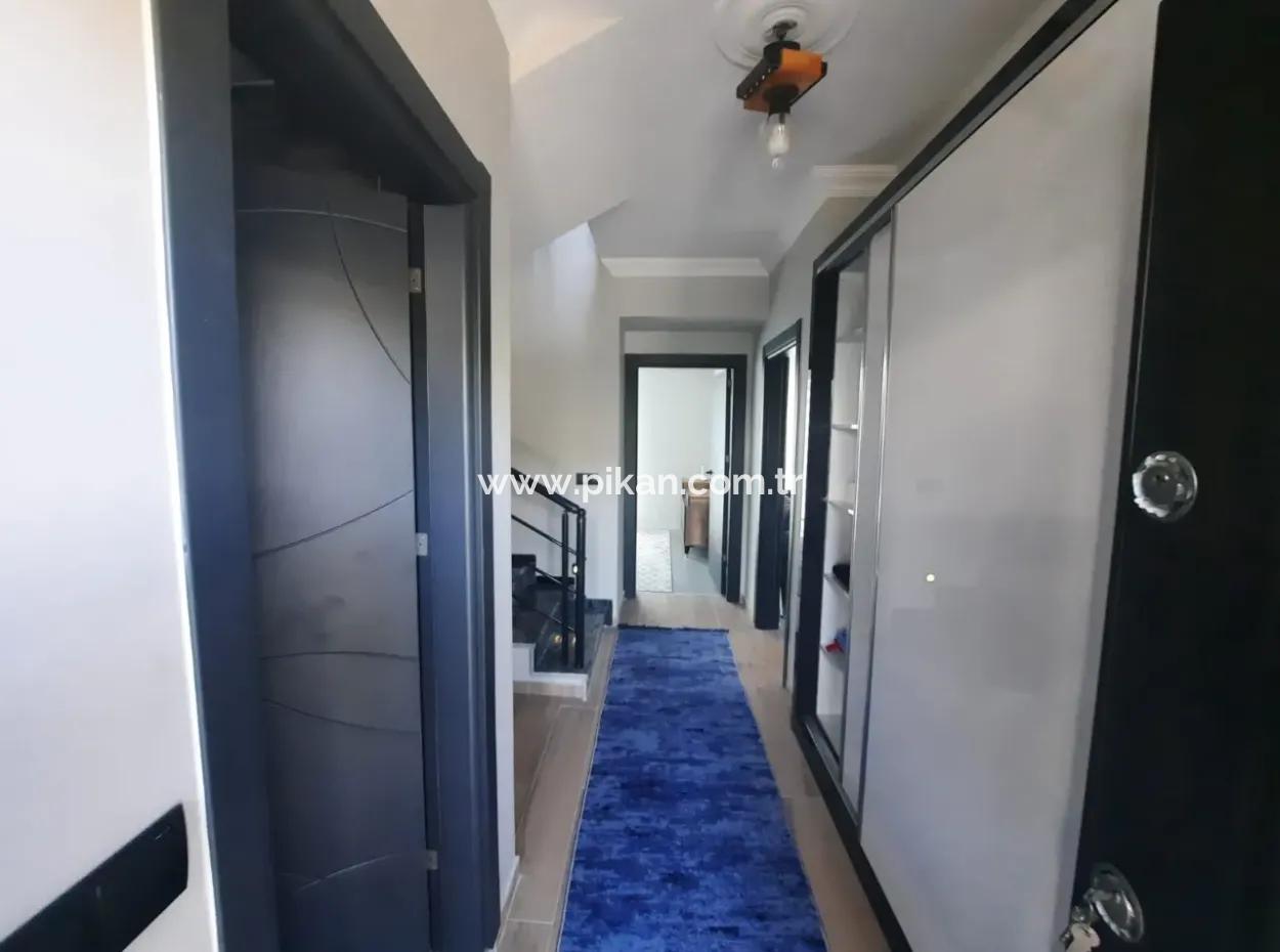 For Sale In 290 M2 Land In Ortaca Çaylı, With Swimming Pool, Furnished, 4 1 Zero Duplex