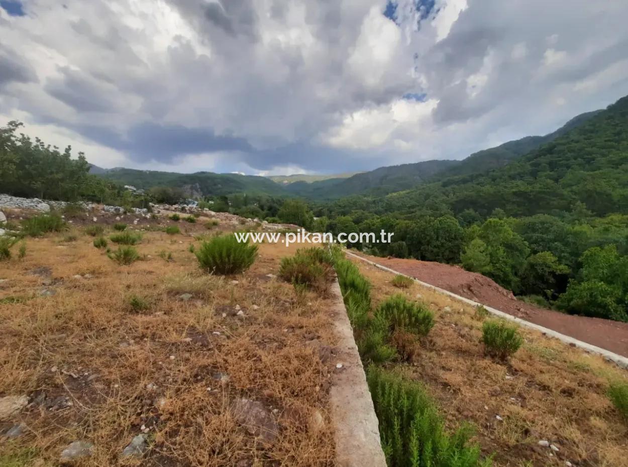Muğla Köyceğiz Ağla, 1 758 M2 Zoned Land For Sale In Plateau