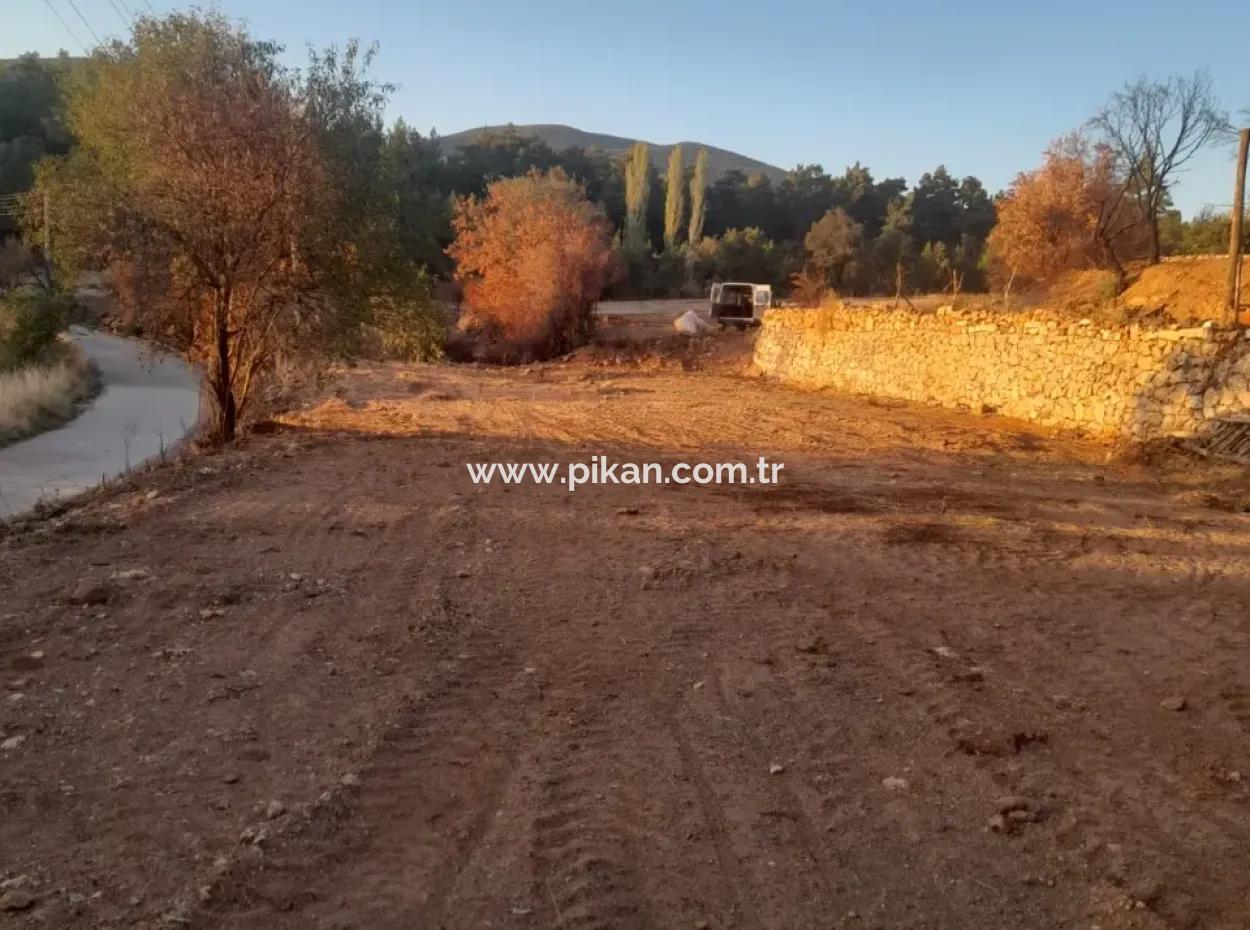 900M2 Detached Land With Title Deed Title Deed In Denizli Beyağaç Yeniçeşme For Sale