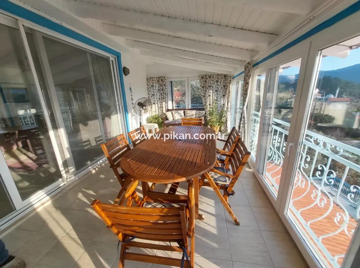 4 1 Sea View Detached Furnished Villa For Sale In Muğla Dalyan Gökbel