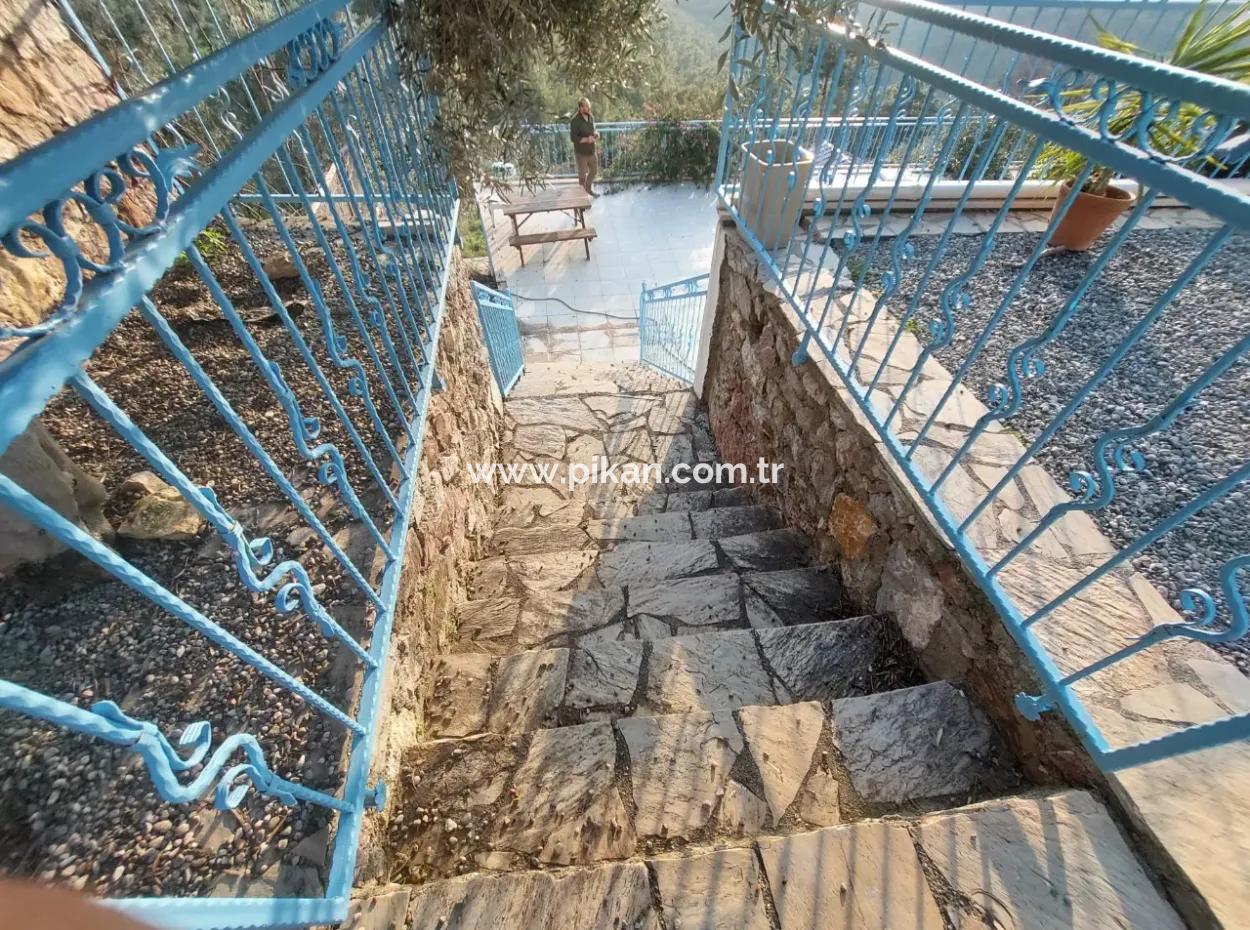 4 1 Sea View Detached Furnished Villa For Sale In Muğla Dalyan Gökbel