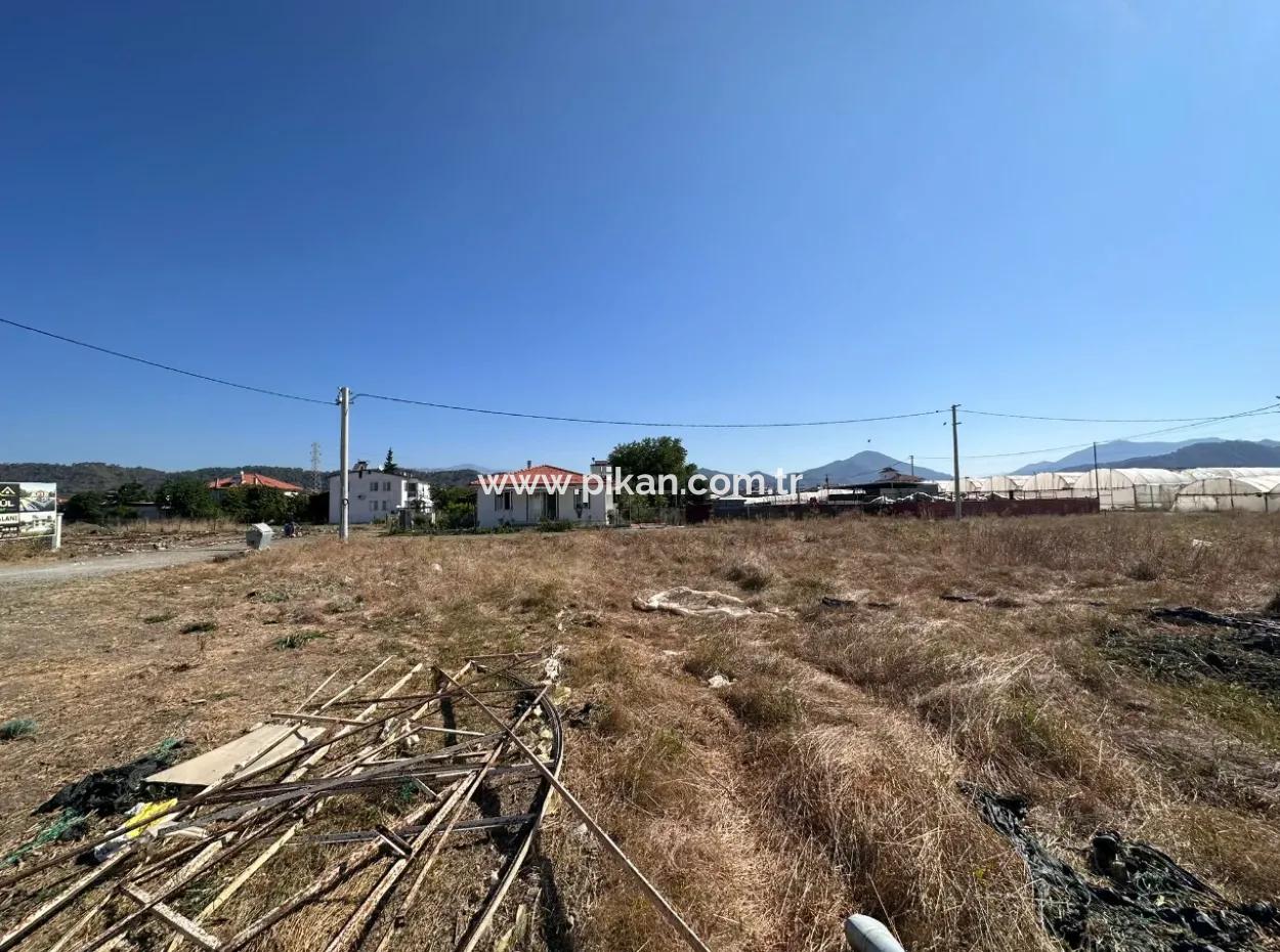 515 M2 Corner Zoned Land In Ortaca Karaburun Urgent Sale Or Exchange