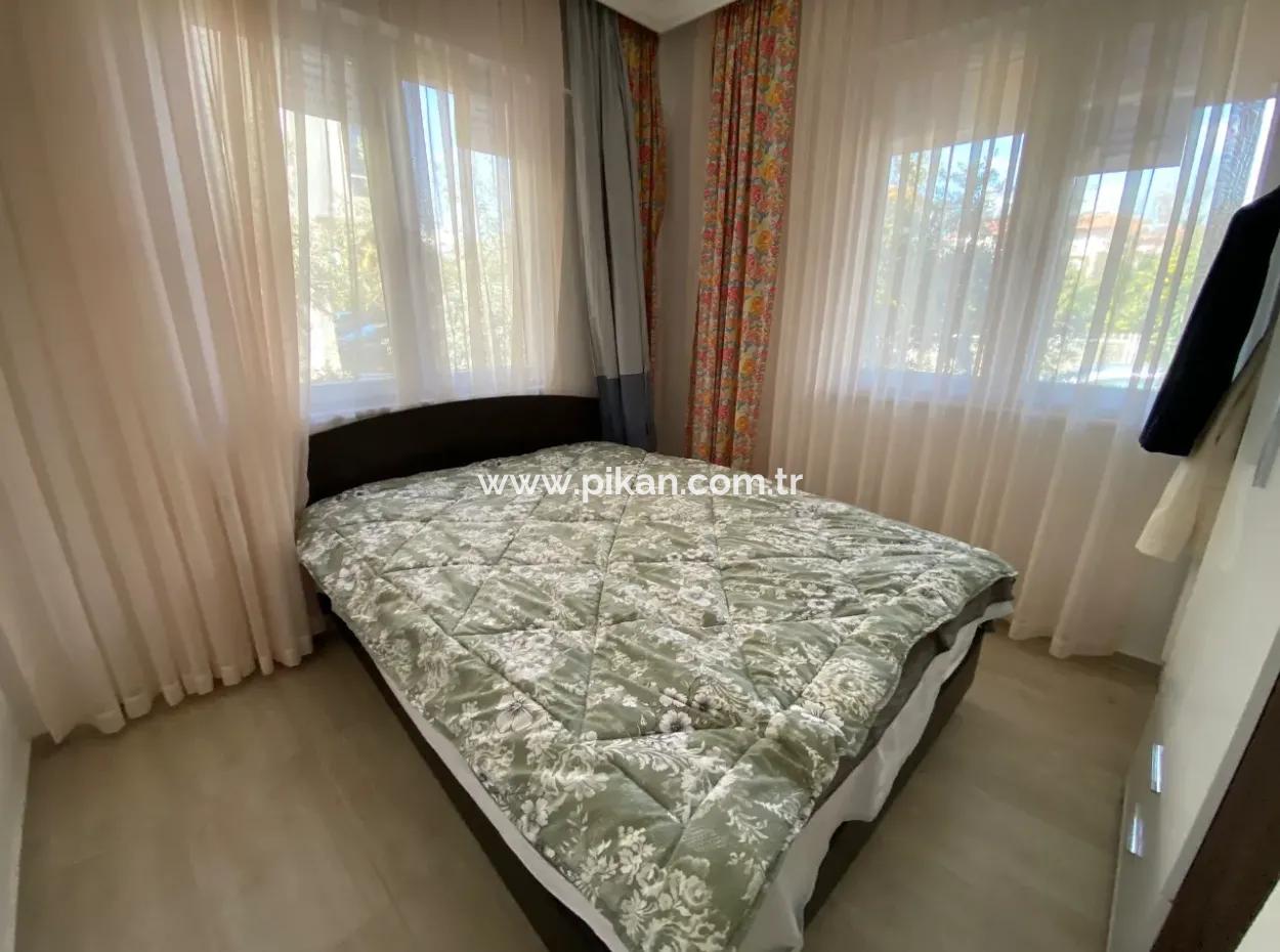 Ortaca Atatürk Mah 2 1 Furnished Garden Floor Apartment For Rent