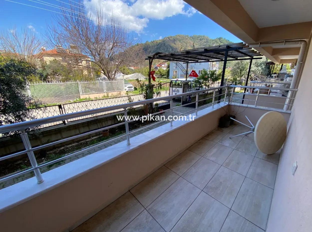 Ortaca Atatürk Mah 2 1 Furnished Garden Floor Apartment For Rent