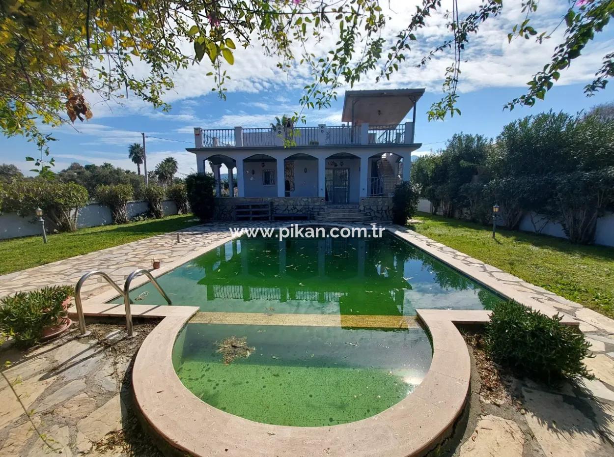 Muğla Dalyanda 579 M2 Detached Land Price Bargain 85 M2, 2 1 House For Sale