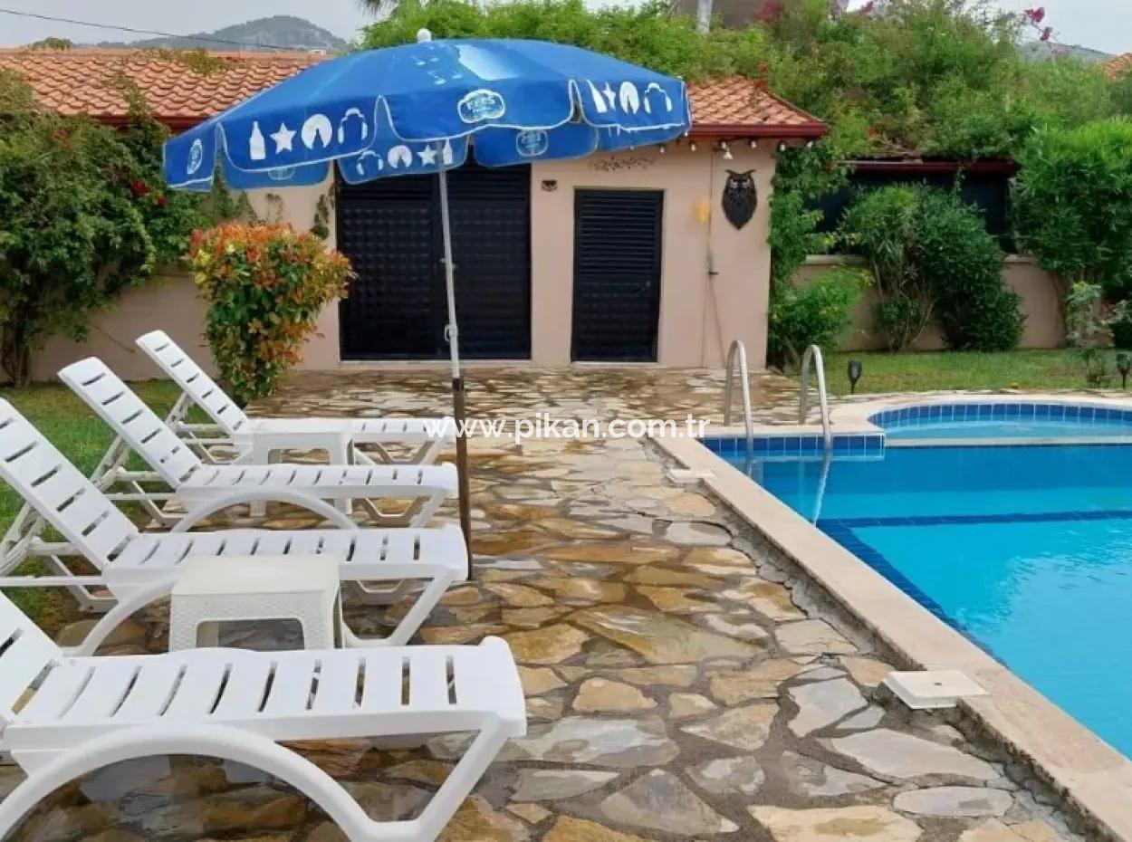 3 1 Villa With Swimming Pool On 580 M2 Detached Land In Dalyan, Muğla