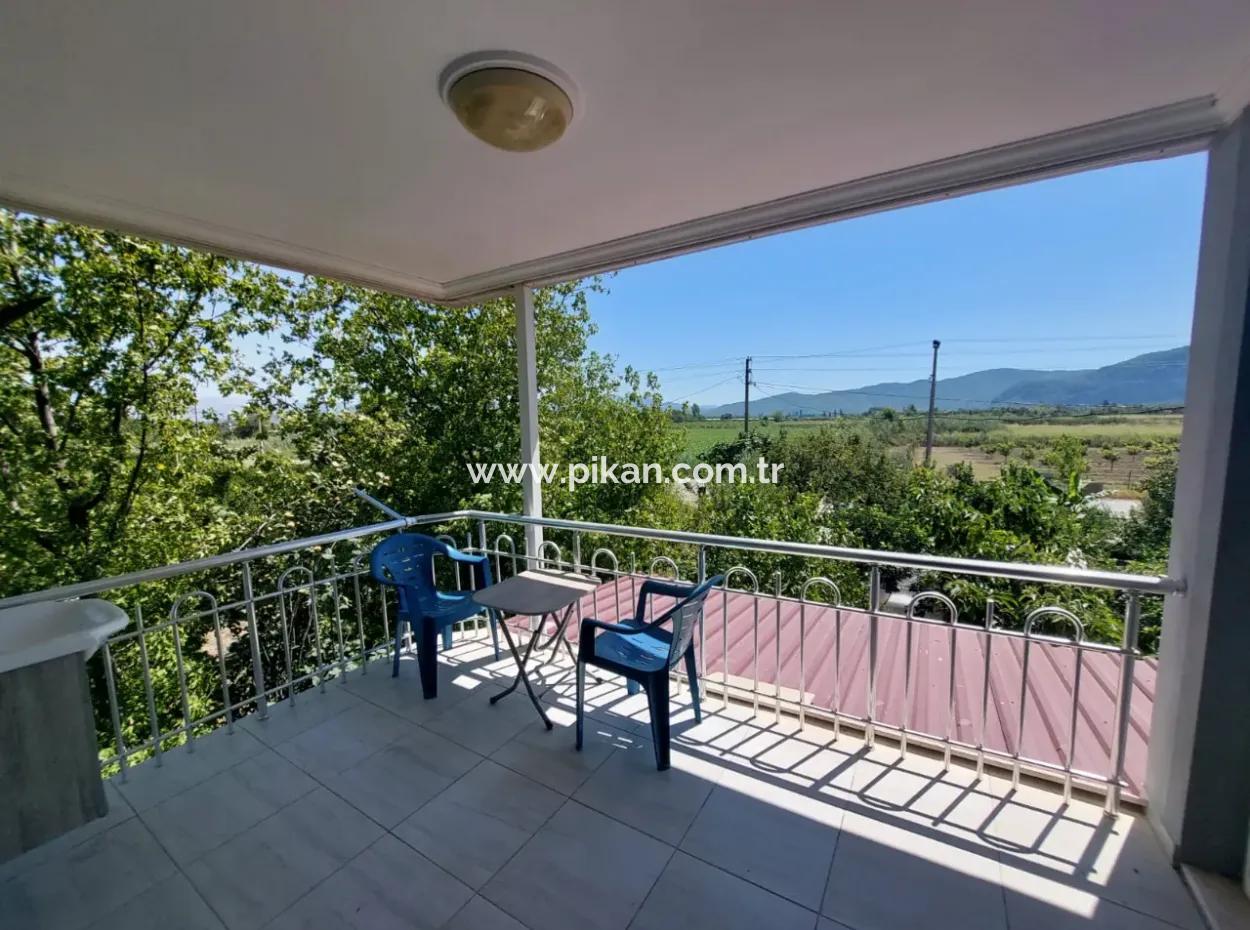 Furnished 2 1, 100 M2 Apartment For Rent In Ortaca Dalyan