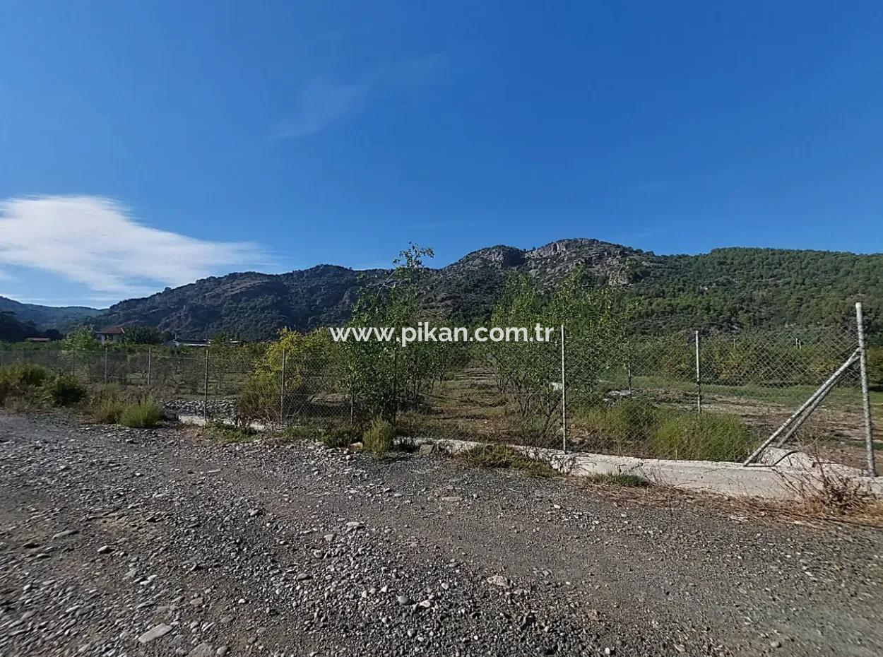 Ortaca Mergenlide Mountain Edge, 1 400 M2 Zoned Land For Sale