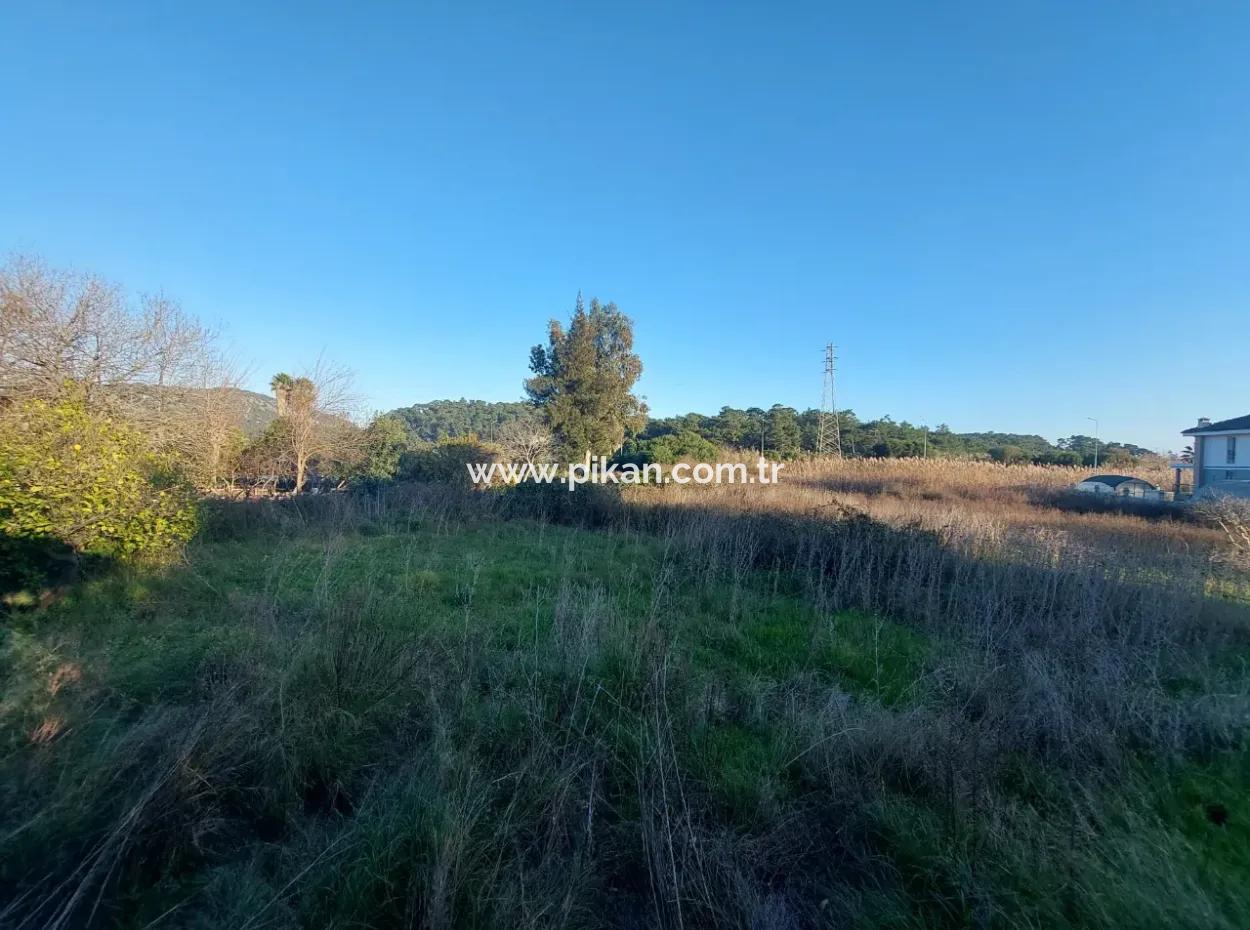 Ortaca Sarigermede Main Road Front Sale Commercial Zoned 1 028 M2 Land For Sale