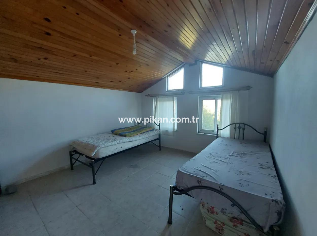 1 1 Furnished Penthouse Apartment For Rent In Ortaca Okçular Marmarlı