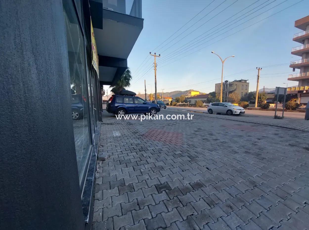 120 60 M2 Ground Floor Shop On Atatürk Boulevard In Ortaca For Sale At Bargain Price Or P Exchange
