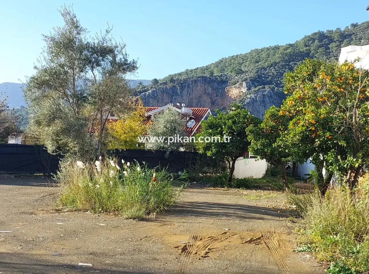Detached Land Close To 1 000 M2 Canal With Residential Zoning In Dalyan, Muğla For Sale