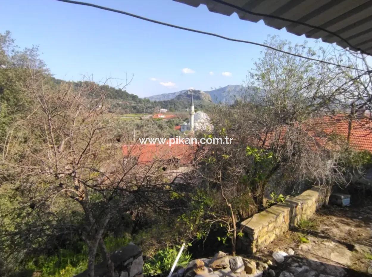 81 M2 Village House For Rent On 283 M2 Land In Muğla Köyceğiz Çandırda