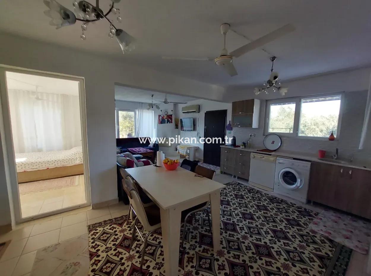 Ortaca Okçular 700M2 Land, 100 M2 2 1 Detached Unfurnished House For Rent