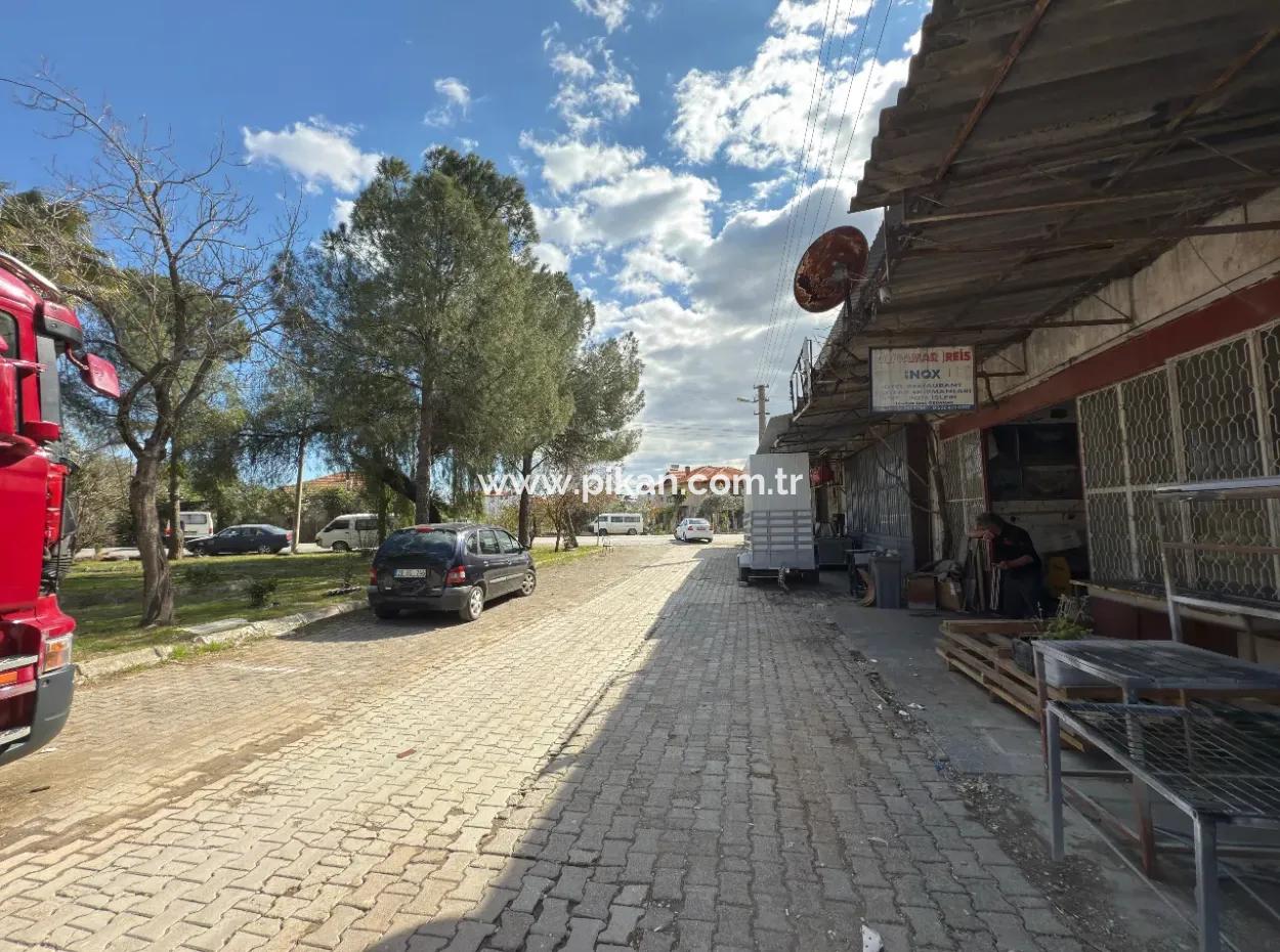 70M2 Industrial Shop For Sale In Ortaca Industrial Estate.